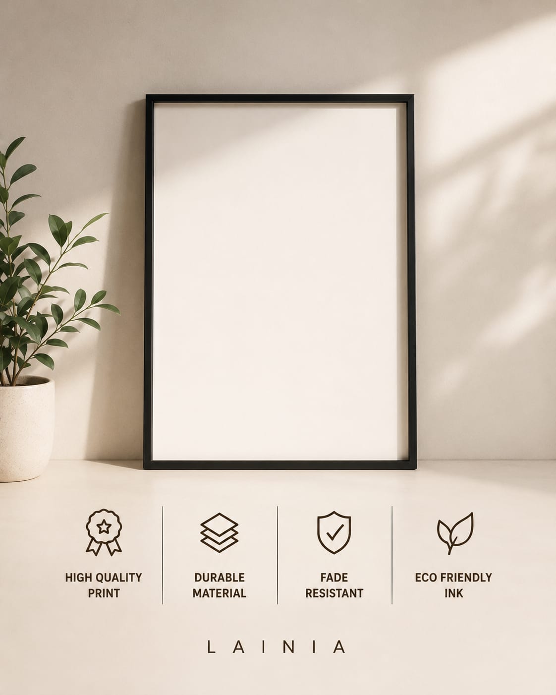 Rabbana Atina fid Dunya — Kaaba Quranic Dua Islamic Wall Art Frame
